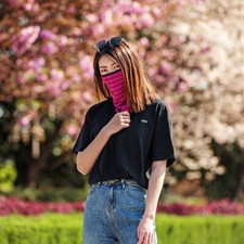 Washable Cover Neck Face Mask Bandana Reusable Gaiter Neckerchief with Ear Loops