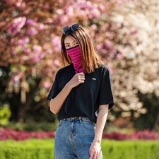 Washable Cover Neck Face Mask Bandana Reusable Gaiter Neckerchief with Ear Loops