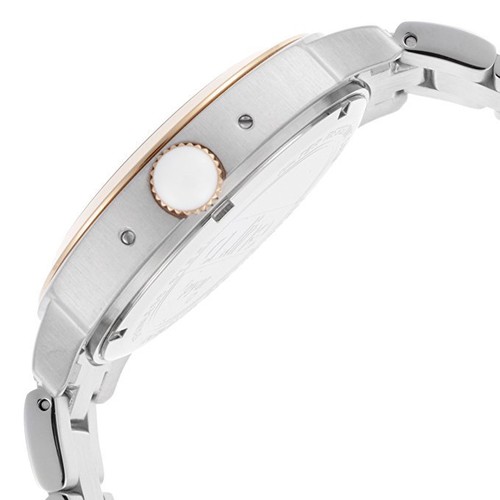 a_line Para hombre AL-80016-RG-SS-22 esfera texturizada plateada dos tonos acero inoxidable - Imagen 3 de 3