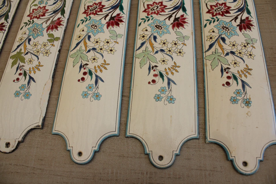 Lot très belles Plaques Émaillées de Propreté Anciennes émail en relief bel état - Photo 3/4