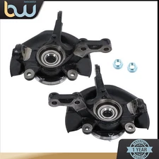 2× Front Steering Knuckle & Wheel Hub Bearing Assembly For Honda CR-V LX/EX/EX-L