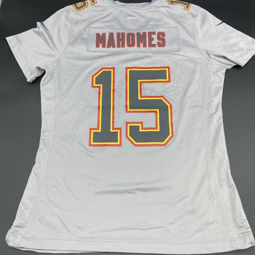 Patrick Mahomes Chiefs Jersey Women Medium Gray LVII Super Bowl Nike *FAST SHIP* - Picture 6 of 8