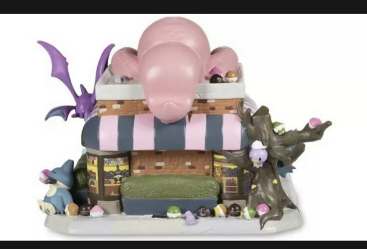Pokemon Center Haunted Pokemon Village Halloween House Figures Set