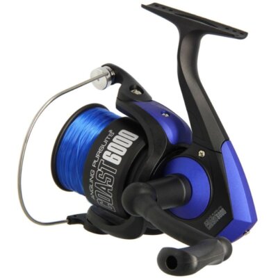 Meeresrolle Spinnrolle Angelrolle Salzwasser Coast 6000 mit Schnur | eBay.de