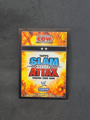 CARTES CATCH SLAM ATTAX TOPPS WWE TRADING CARD 2008 aux choix liste déroulante - Photo 133 sur 307