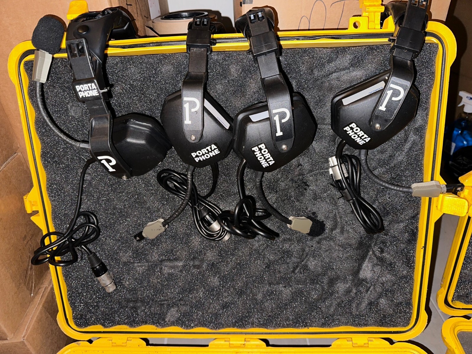 Porta Phone Wireless Football Coach Headset Communication Mic