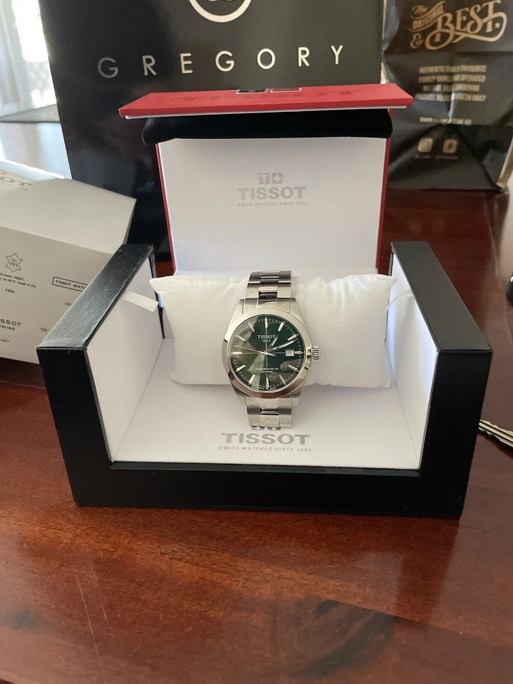 Tissot Gentleman Green Men's Watch - T1274071109101