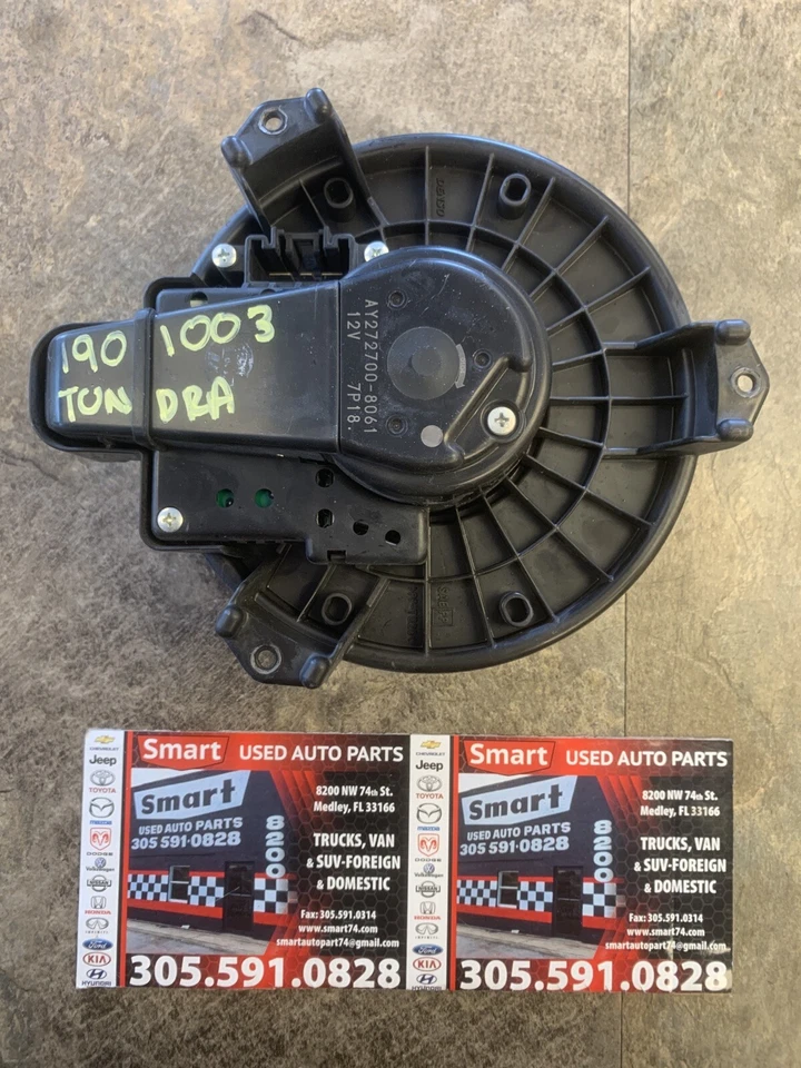 Toyota Tundra 2007 2018 conjunto de motor soplador OEM 871030C040 Foto 3 de 4