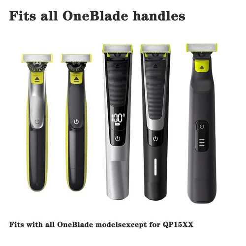 360° Blades Norelco QP210/80 OneBlade Replacement Head for QP2520 / QP6520 - Picture 8 of 8