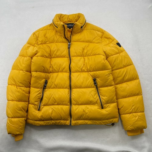 Jacket Yellow Full-Zip Stand-Collar 