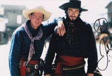 JOHN CORBETT signed Autogramm 20x30cm TOMBSTONE in Person autograph COA