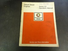 Detroit Diesel Series 53 Engines Operators Manual  6se337  173