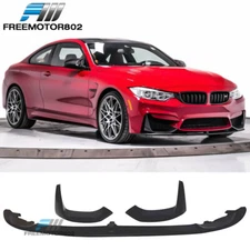 Fits 15-20 BMW F80 M3 F82 M4 P Style Front Bumper Lip Splitter