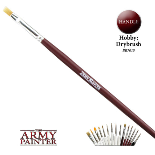 The Army Painter BR7015 Hobby Brush Pinsel - Drybrush Trocken Rotmaderhaar - 第 1/1 張圖片