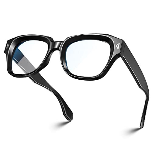 Light Weight Square Blue Light Blocking Glasses with Anti Computer Glare for ...