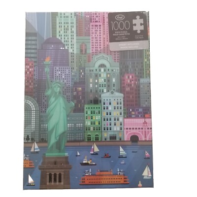 BRAND NEW ~NYC~Fred Little~Friends of Printmaking 1000 Piece Jigsaw Puzzle