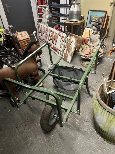 folding carp fishing barrow