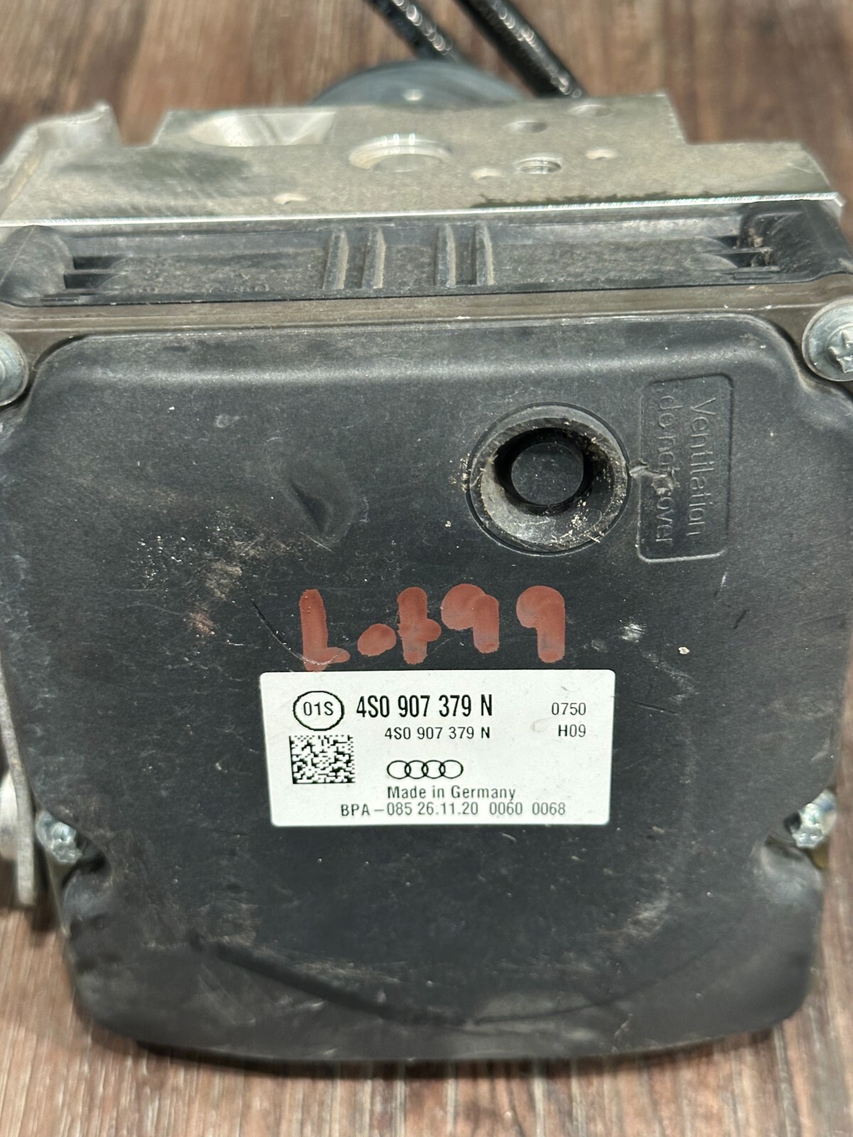 2021 AUDI R8 HURACAN ABS ANTI LOCK BRAKE PUMP MODULE OEM 4S0 907 379 N