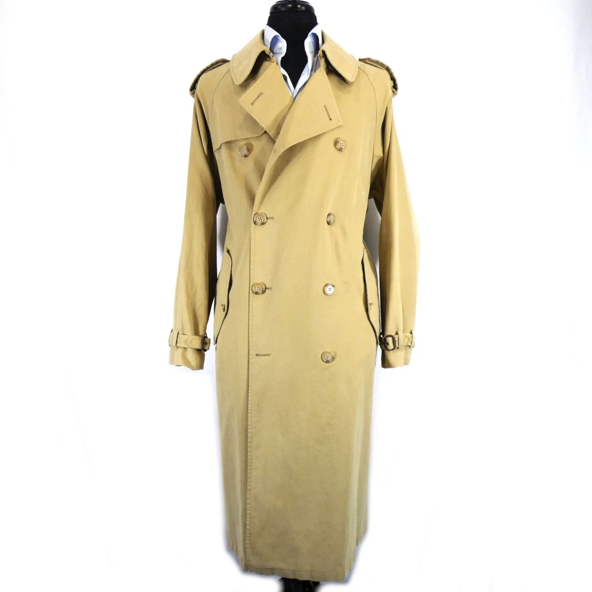 Vintage Polo Ralph Lauren Balmacaan DB Trench Coat - Size 42R