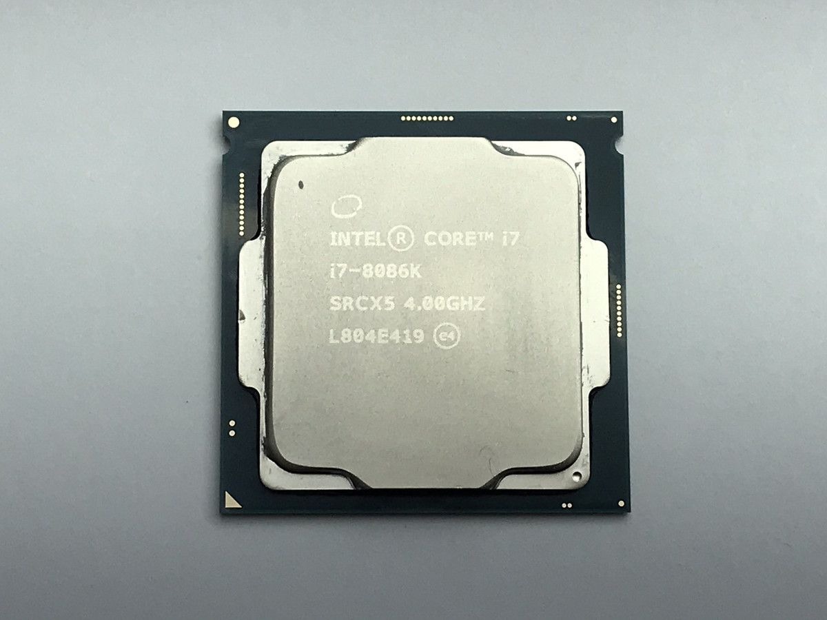 CPU Intel i7-8086k Intel Core i7-8086K SoC - Benchmarks and Specs