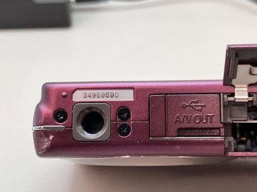 Nikon COOLPIX S220 10.0MP Digital Camera - Plum Tested Works - Bild 8 von 14
