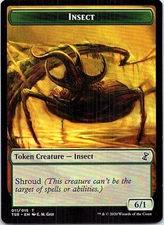 Insect Token Magic The Gathering Time Spiral Remastered Light Play 