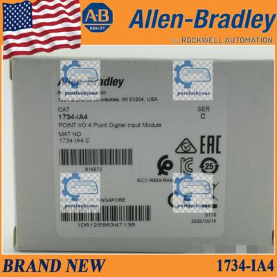 1734-IA4 New POINT I/O 4 Point Digital Input Module NEW PLC FREE SHIP