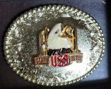 Rare Raintree Harley Davidson Screaming Eagle Belt Buckle Unused in Original Box