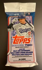 2025 TOPPS SERIES 2 BASEBALL Guaranteed Canvas Parallel #/50 FAT HOT PACK