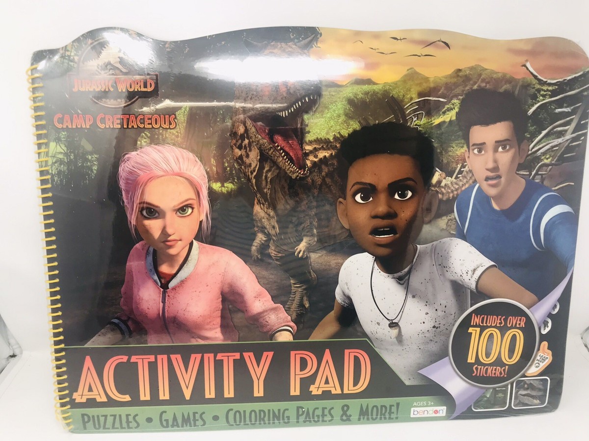 Jurassic World Camp Cretaceous Large Activity Pad 22
