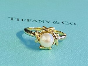tiffany pearl ring