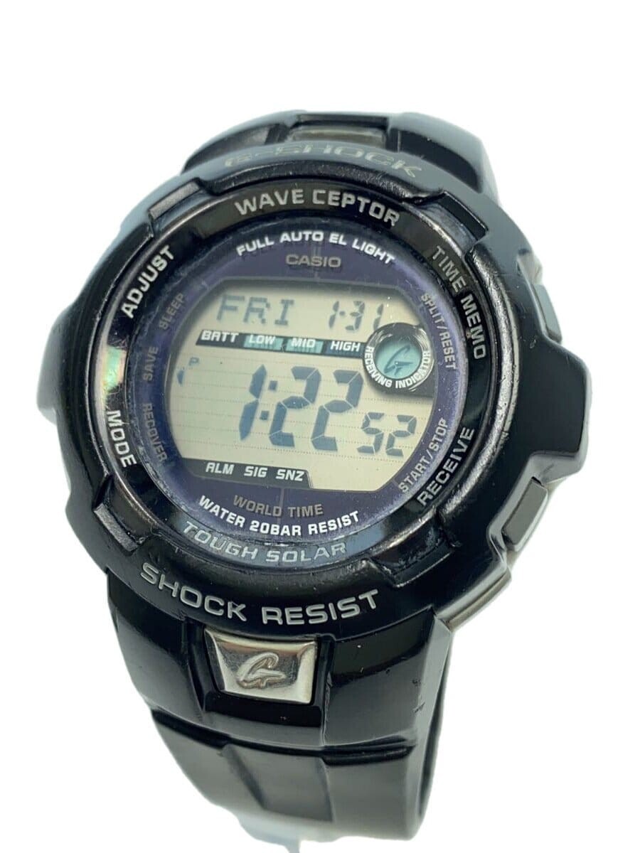 CASIO G-SHOCK GW-900J-1JF Black Resin Tough Solar Digital