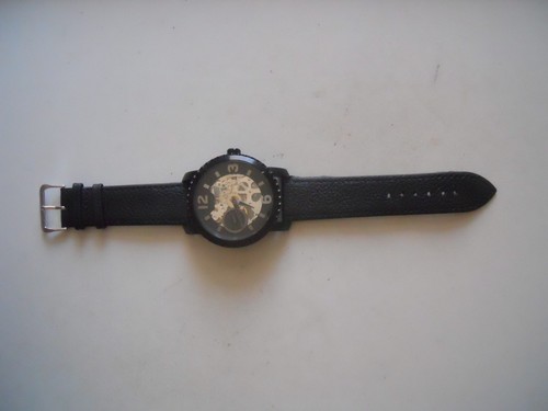 Fossil Men's Automatic black Leather band.Analog,w-resistant dress watch.BQ-2271 - Picture 15 of 16