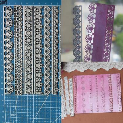 Metal Cutting Dies Lace Border Scrapbooking Paper Card Craft Embossing ...