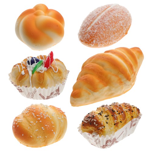 Set of 2 Gefälschtes Französisches Brot Simulation Lebensmittelmodell Stütze - Zdjęcie 11 z 12