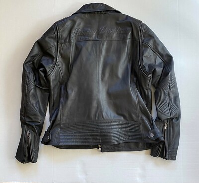 Harley-Davidson ブラックデニムジャケット Harley Davidson（ハーレー・ダビッドソン） デニムジャケット gジャン