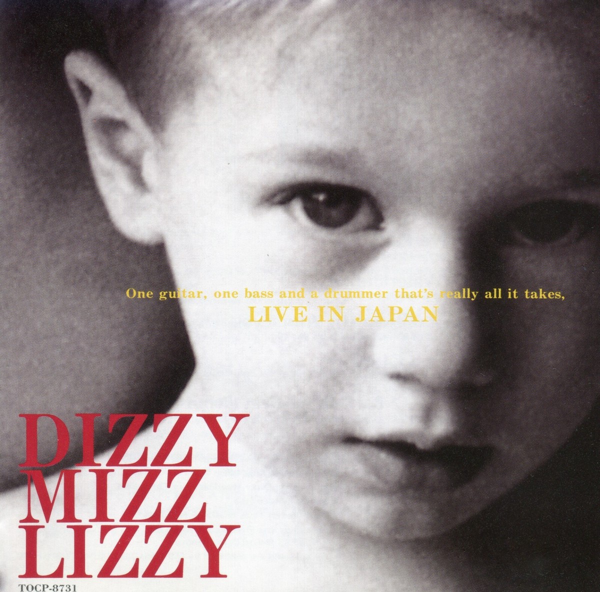 Dizzy Mizz Lizzy - Live In Japan. TOCP-8731, With Obi. Japan