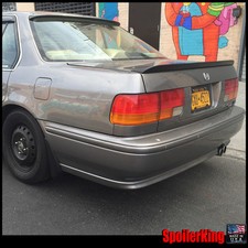Rear Roof Spoiler Trunk Wing Combo 284r380l Fits Honda Accord 4dr 1990-93