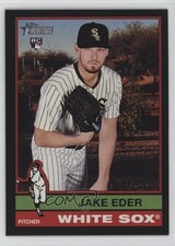 2025 Topps Heritage Black Border Jake Eder #95 18bz