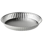 IKEA Stainless Steel Pie Dish Tin 30cm Round Baking Tray Flan Quiche Pan 2.2L