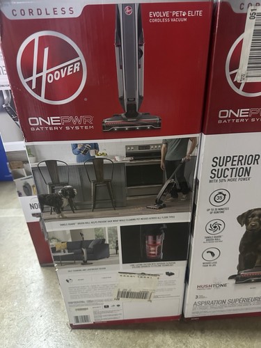 Hoover ONEPWR Evolve Pet Elite Cordless Upright Vacuum Cleaner BH53801 BRAND NEW - Picture 4 of 6