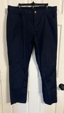 Weatherproof Men s 40x32 Tech Pants Dark Sapphire Blue Color