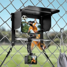 Cell Phone Fence Mount Shade Game Changer - All-In-One Mounting Kit for Iphone, 