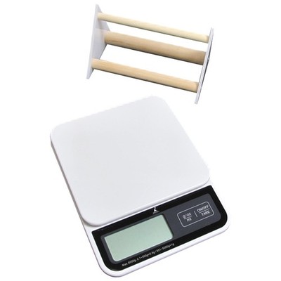 W.C. Redmon Deluxe Digital Small Animal and Aviary Scale with Perch, Golds & Yel