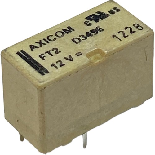 Axicom Swiss FT2 12V D3406 Relais – 1 Stück, NOS (New Old Stock), Neu Aus Lagerauflösung