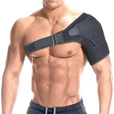Adjustable Shoulder Brace Support Compression Sleeve for Torn Rotator Cuff