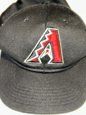 ARIZONA DIAMONDBACKS BASEBALL LOGO TEAM MLB STRAPBACK HAT YOUTH BLACK