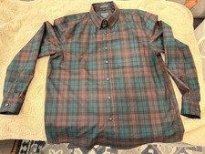 Sir Pendleton Wool Button Down Shirt Size Large