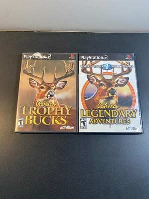 Cabela's Legendary Adventures and Trophy Bucks PlayStation 2