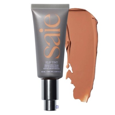 Saie Slip Tint Tinted Moisturizer with SPF 35 - Light Coverage, Glowy Skin Ti...